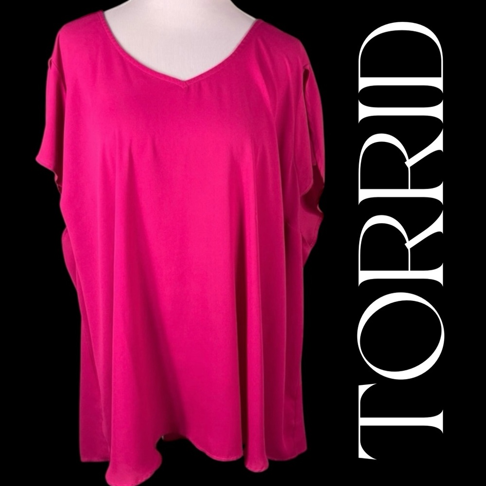 Torrid 5 gossamer blouse